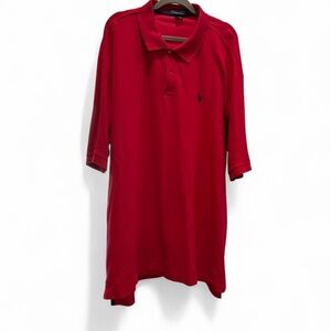 US Polo Assn Red Short Sleeve Polo Shirt